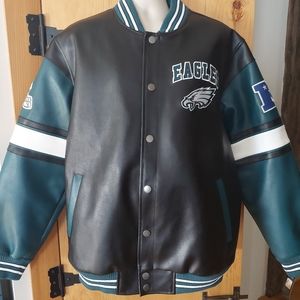 NFL Philadelphia Eagles leather jacket